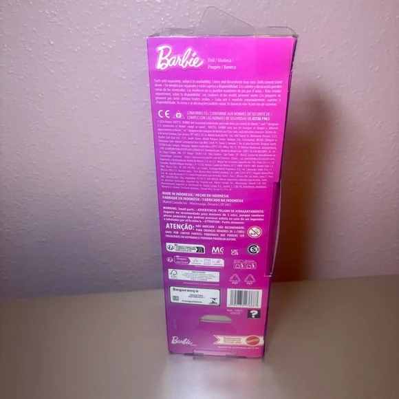 Mattel Barbie Fashionistas Doll 221 African American Natural Hair Red Dress New - Picture 5 of 5